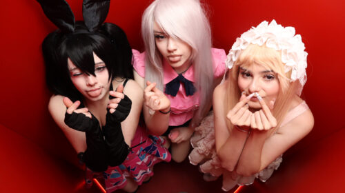 korean style inspired high angle photo booth
