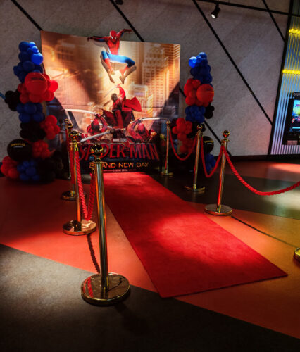 red carpet spiderman